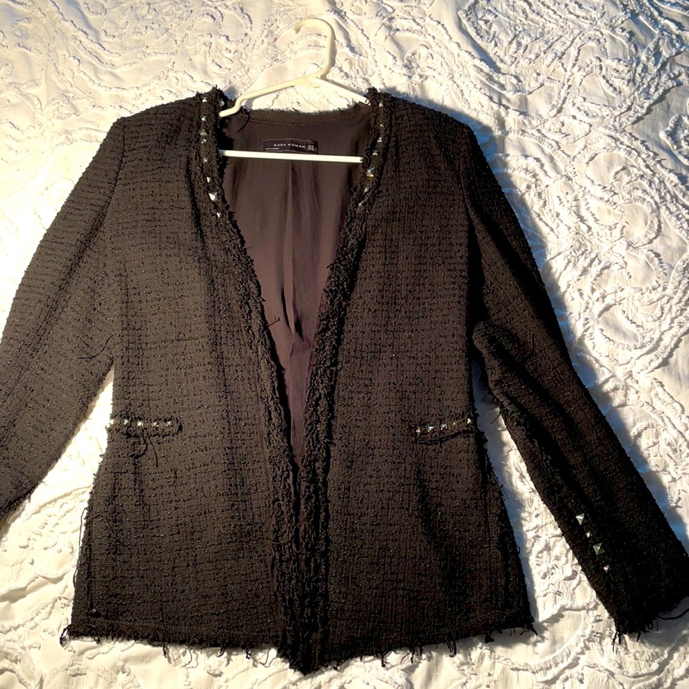 Zara tweed blazer